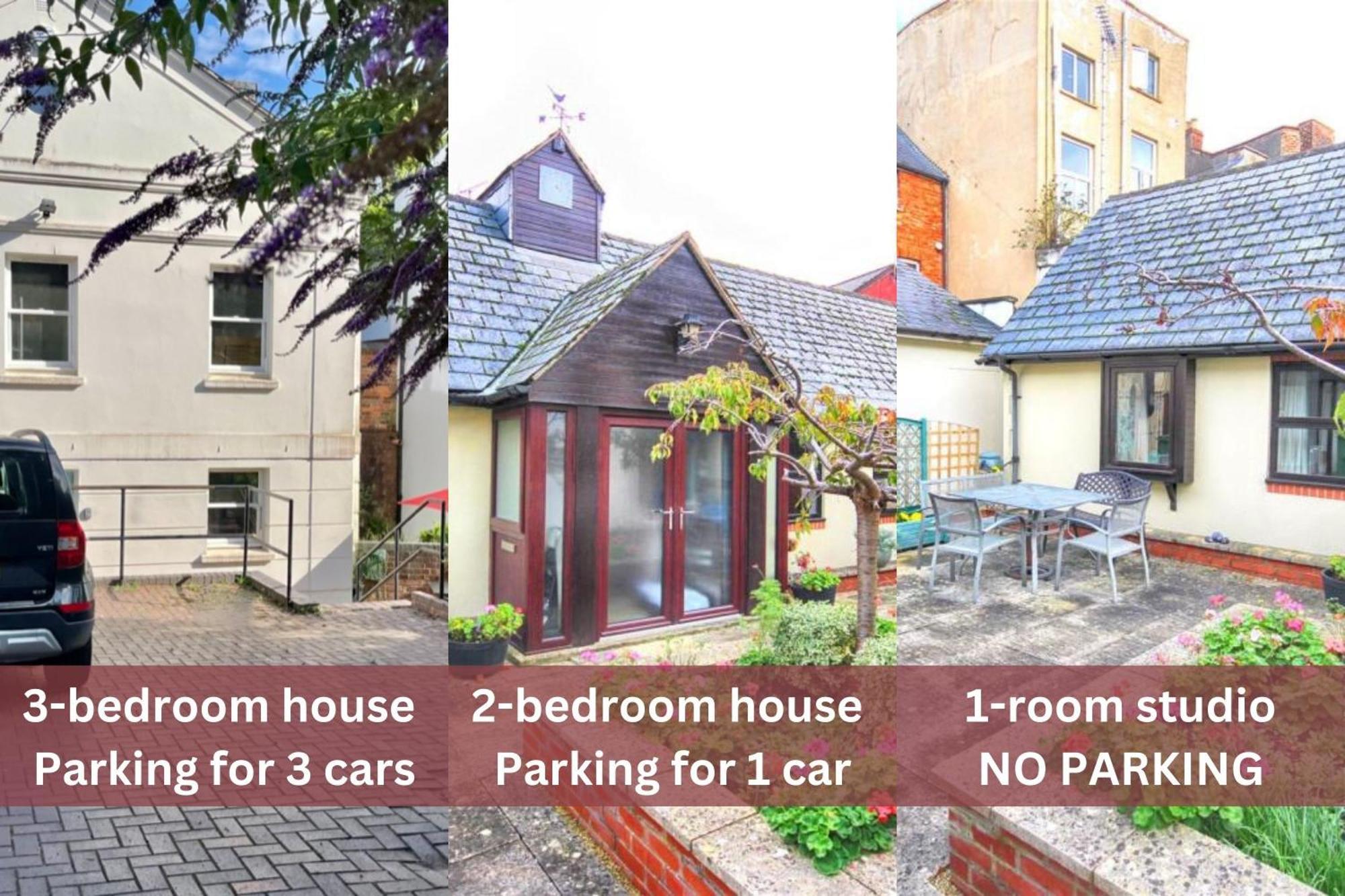 Vernon Place Town Centre, Vernon Cottage 3-Bed With Parking, 1A Vernon Court 2-Bed With Parking, 1B Studio No Parking, Off The High Street Next To Sandford Park Cheltenham Buitenkant foto